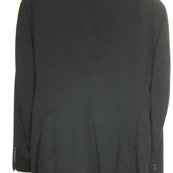 Men's Dark Grey Suit by J. Ferrar 2 Piece Size 43. - Picture 8 of 8